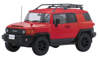 Fujimi Model Car NEXT Series Toyota FJ Cruiser Color Package Plastic Model (FUJIMI) 1/24 No.9 EX-4 (Red Type)