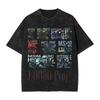 Y2k Kleidung Gundam Grafik T-Shirts Mann Sommer Trendig Lässig Kurzarm T-Shirt Damen Vintage Gewaschene Baumwolle Fitnesskleidung Oberteile