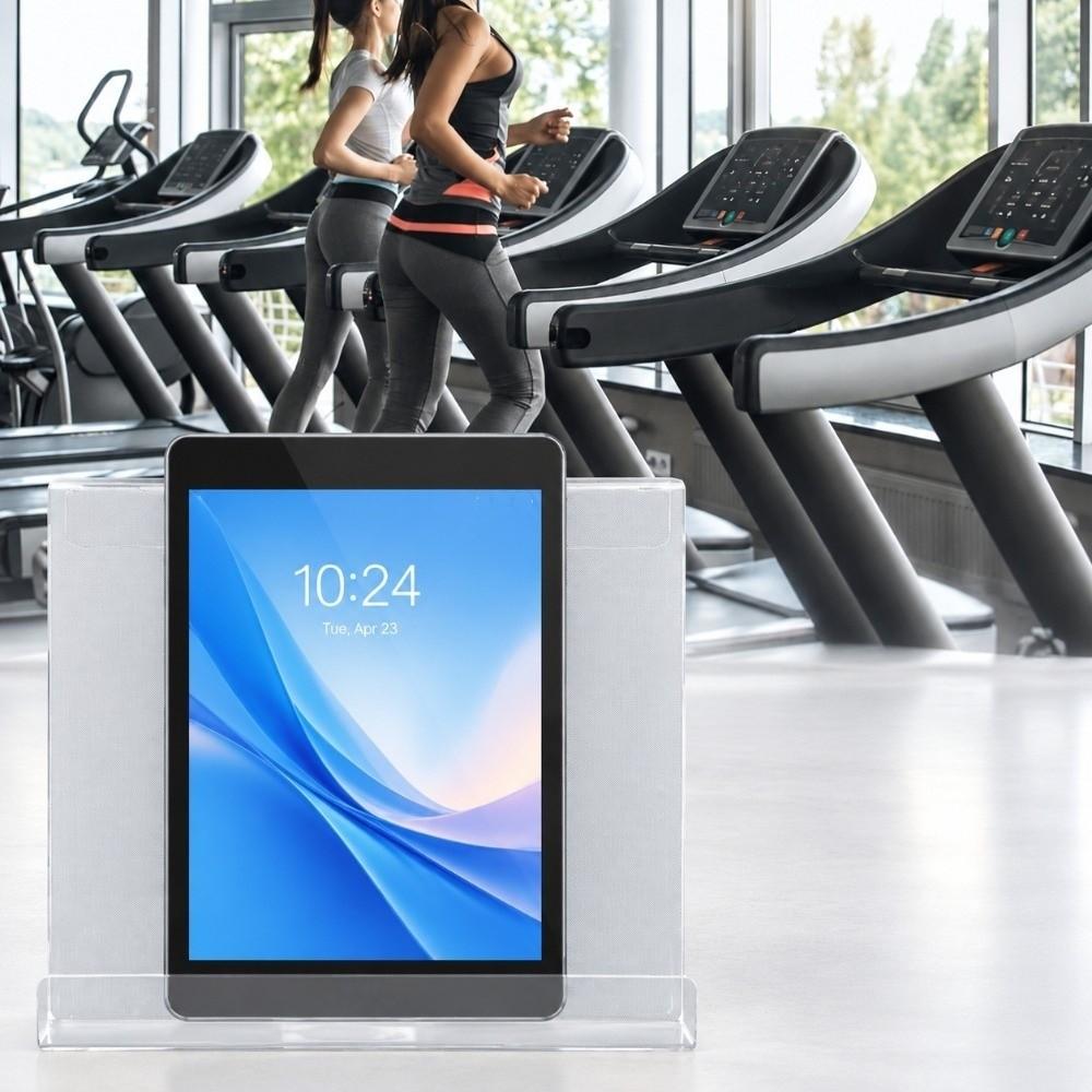 Transparent Magazine Reading Rack Acrylic Book Holder For Gym Exercise Reading