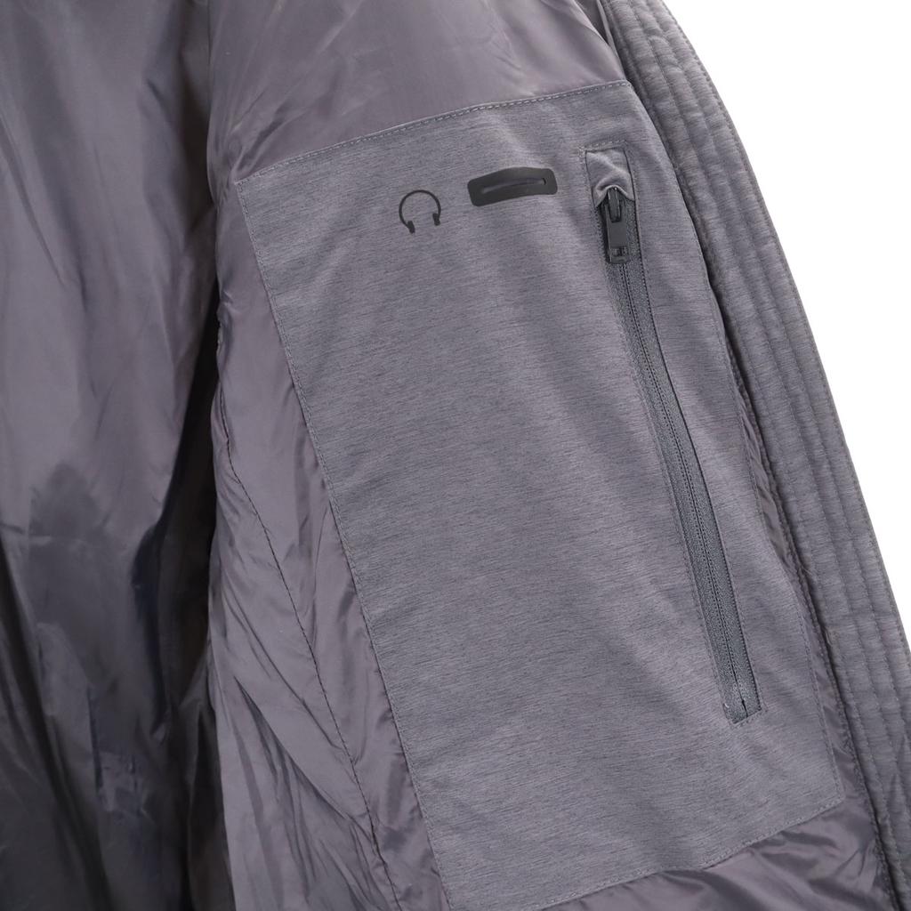 Uniqlo Nahtloser kurzer Daunenmantel M grau Damen Gebraucht