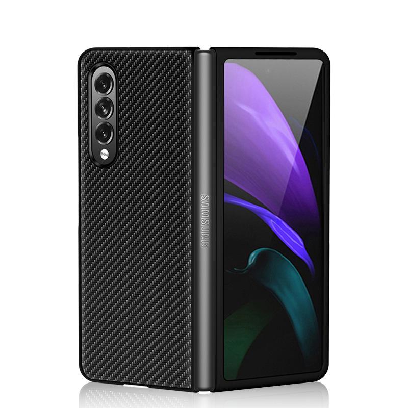 Carbon Fiber Texture Protective Case for Samsung Z Fold5/Fold7