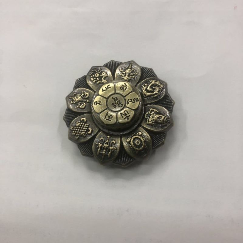 Top Fingertip spinning top Buddha eye lotus wheel finger spinning top