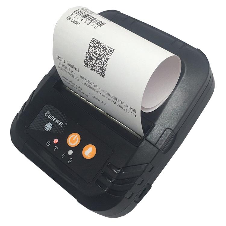 PT-3F Portable 58mm Thermal Receipt Printer for Supermarkets and Cash Registers 80x50mm