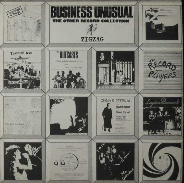

LP Record VARIOUS Business Unusual ARED2 CHERRY RED 1979 UK Rock Used