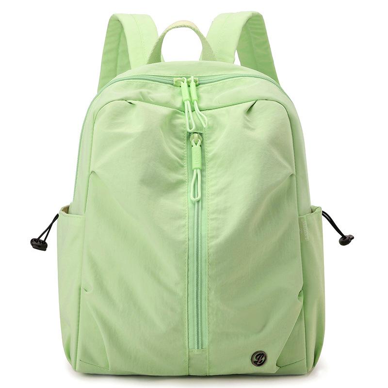 Schoolbag casual backpack female simple high school college student schoolbag Korean large capacity high sense travel backpack tide