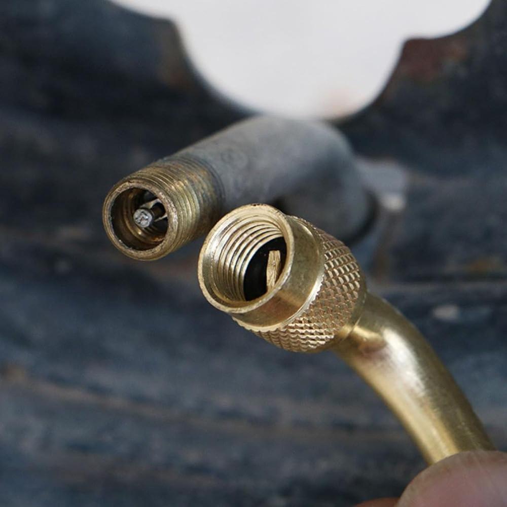 Angle Bent Valve Stem Extenders Multi-Function Tire Valve Extender  Motorcycle
