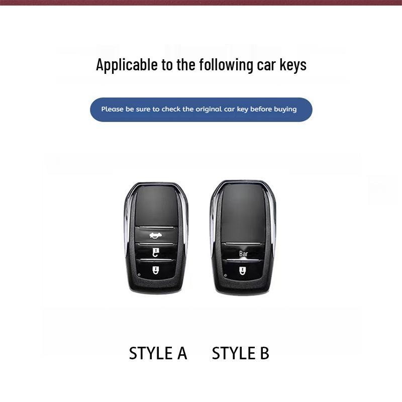 Toyota Key Case for Camry, RAV4, Corolla, Avalon, Highlander, Levin, Venza - Genuine Leather
