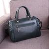 New Fashionable Retro Leather Handheld Single Shoulder Crossbody Boston Multi Layer Pillow Women's Bag