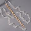 Elegant Rhinestone Bridal Waistband - Fashionable Wedding and Dancewear Accessory for Women