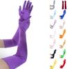 Comfortable Fit Evening Gloves Satin Gloves Elegant Design