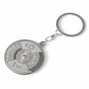 50-Jahre Ewiger Kalender Schlüsselanhänger Rund Zinklegierung Russischer Drehteller Mini Geschnitztes Metall Sonne Mond Kette Einzigartige Runde Schnalle
