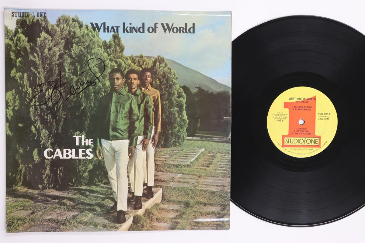 

LP Record CABLES What Kind Of World PSOL002 STUDIO ONE US Reggae Ska Dub Used