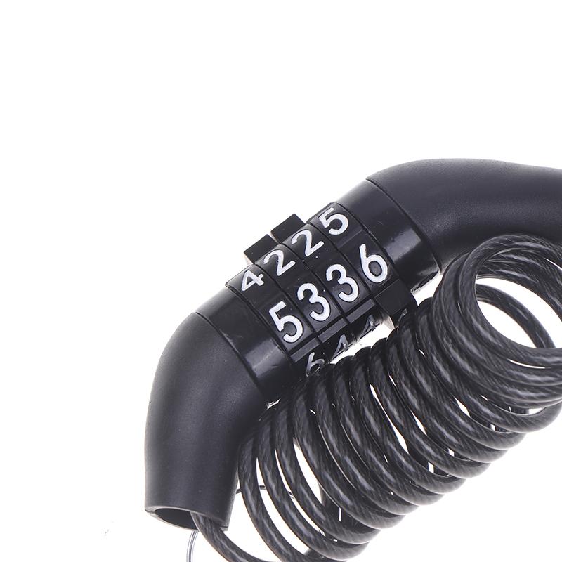 1Pcs Universal Motorcycle Bicycle Password Lock Portable Helmet Lock Anti-Theft Mtb Road Bike Bicycle Locks