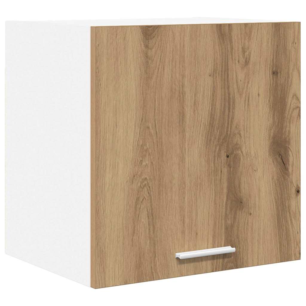 Wall Mounted Cabinet 2 Pcs Artisan Oak & White 40 X 31 X 40 Cm