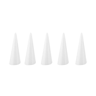 5pcs Single Finger Display Ring Holder Showcase Stand Jewelry Rings Organizer