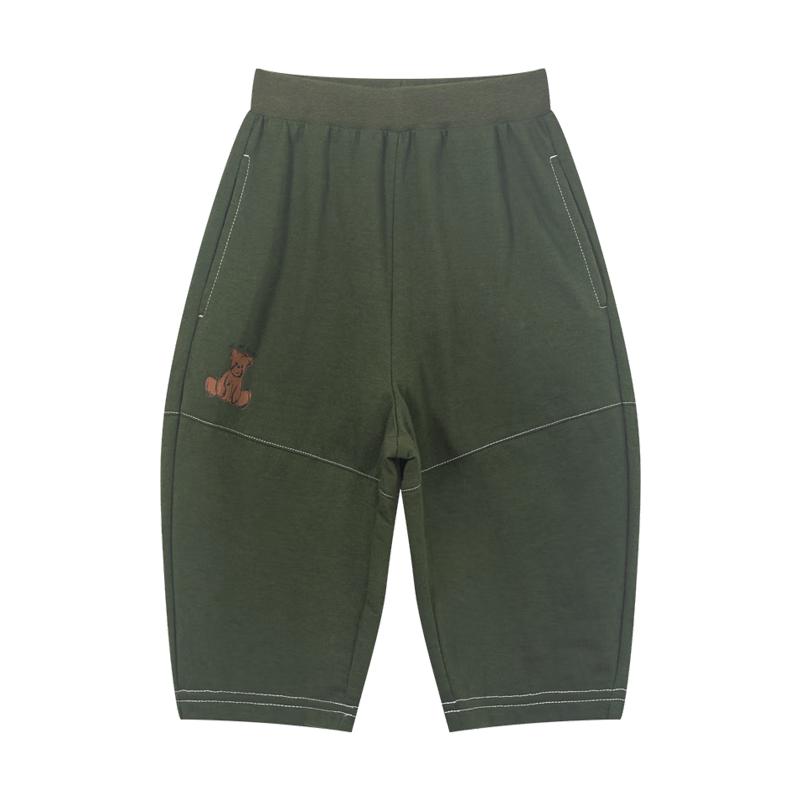 

M.Latin Kids 2024 Summer Unisex Woven Cropped Pants 120cm