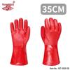 Rongzhitou 200°C Heat Resistant PVC Waterproof Industrial Gloves