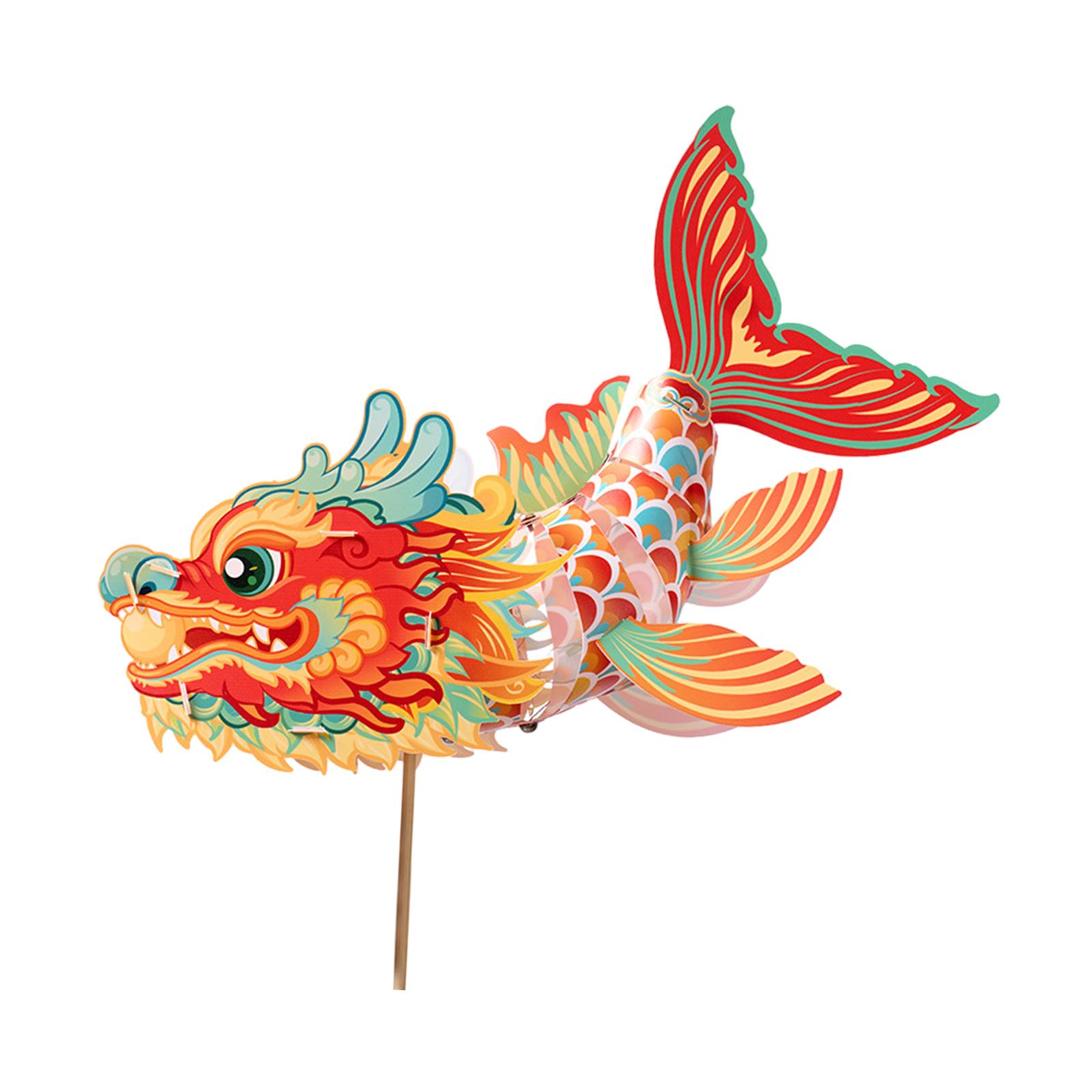 

DIY Fish Lantern Handmade Material Set Cartoon Handheld Lantern for Hotel Party Supplies Restaurant Holiday Birthday Gifts