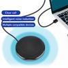 Conference Microphone USB Microphone Omnidirectional Plug and Play Stable Signal  Noise Reduction for Online Class