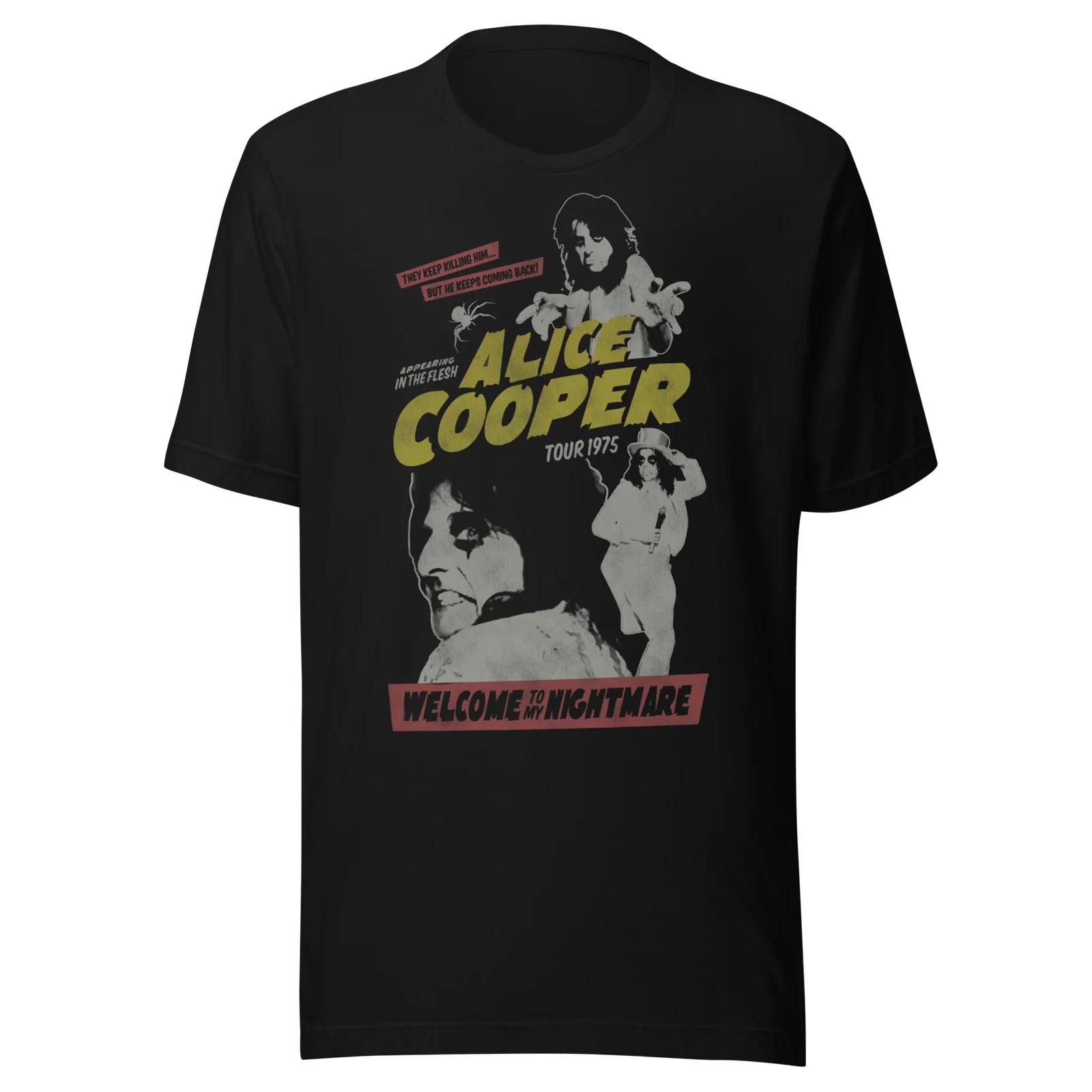 Alice Cooper 1975 Tour Vintage T Shirt L