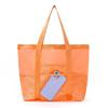 1Pcs Mesh Beach Bag Extra Large Lightweight Foldable Sandproof Tote Bag for Women for Family Vacation Beach Trips Store Beach Essentials