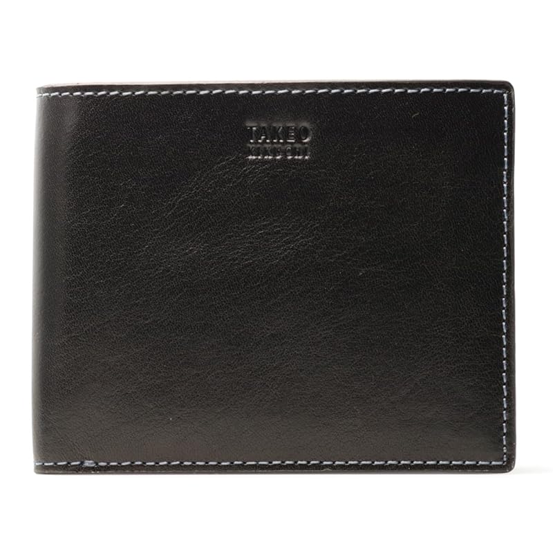 

[Takeo Kikuchi] bifold wallet genuine leather men s TKW-00422 Limited to our company Bespoke model tritoni [01] black