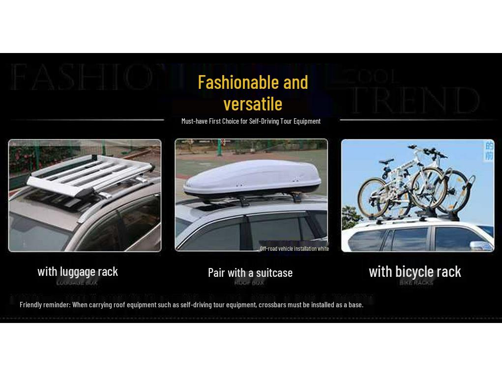 Aluminum Alloy Roof Crossbars for Tank 300/400–500 Luggage Rack