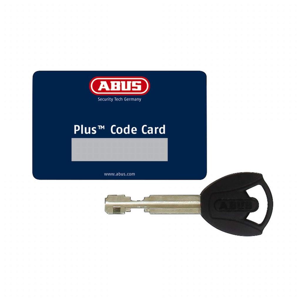 Japanese ABUS Bicycle Key Lock Theft Solemnity System 90cm Black Key Type 6000 SH [Genuine Product] [BORDO Mount]