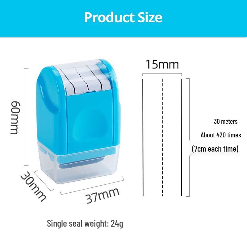 Expandable English Stamp Roller for Teaching Beginners