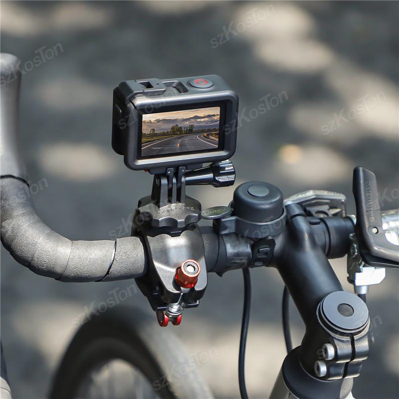 Magnetic Ball-Joint Adapter For Action 5 Pro 1/4 Interface Mount Bracket For DJI Osmo Action 4 3 2 Sports Camera Accessories