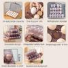 Anti-collision Egg Storage Box 6/15/24 Grids Egg Tray Refrigerator Egg Organizer  for Kitchen