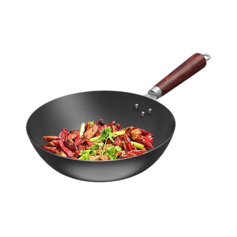 SUPOR Fine Iron Wok Pan Set