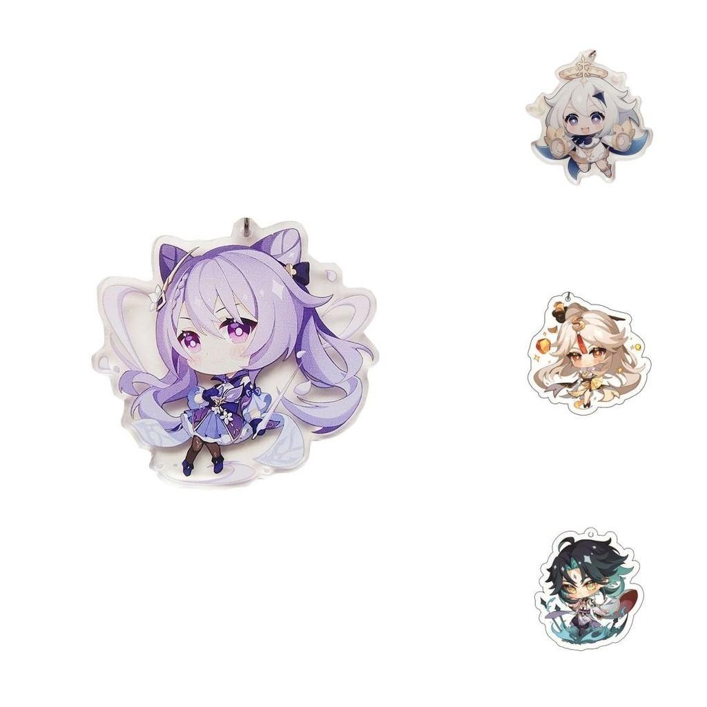 Charming Genshin Impact Original Acrylic Cute Keychain Charm For Collectors And Fans