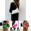 Stylish Pu Leather Shoulder Bag For Women With Zipper Closure And Inner Pouch