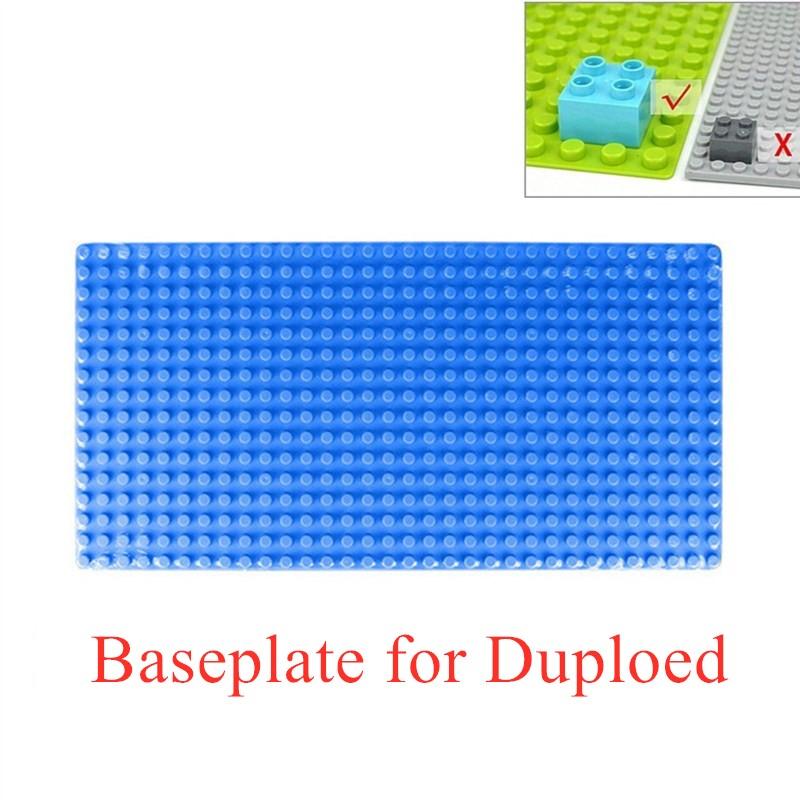 16*32 Dots DIY Large Baseplate Accessories Building Blocks Toys, Compatible All Brands ,Big Building Blocks Base Plate Wall