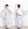 Kimono Hiroba Yu Yukata Sizes and Includes Heko Obi Perfect for Junior and High School Suitable for Shorter Retro Unique and Elegant Model Women's