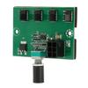 Chassis Fan Speed Controller Fan Speed Controller Hub DC 12V PWM 4 Channel Fan Adapter for 4pin 3pin 2pin PC Fan
