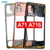 A71 Middle Frame For Samsung Galaxy A71 2020 A715 A715F Housing Middle Frame+Battery Cover Rear  Housing Back Case +SIM Card