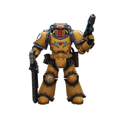 JoyToy Warhammer 40K Imperial Fists Legion MkIII Despoiler Sergeant with Plasma Pistol Scale Figure 118