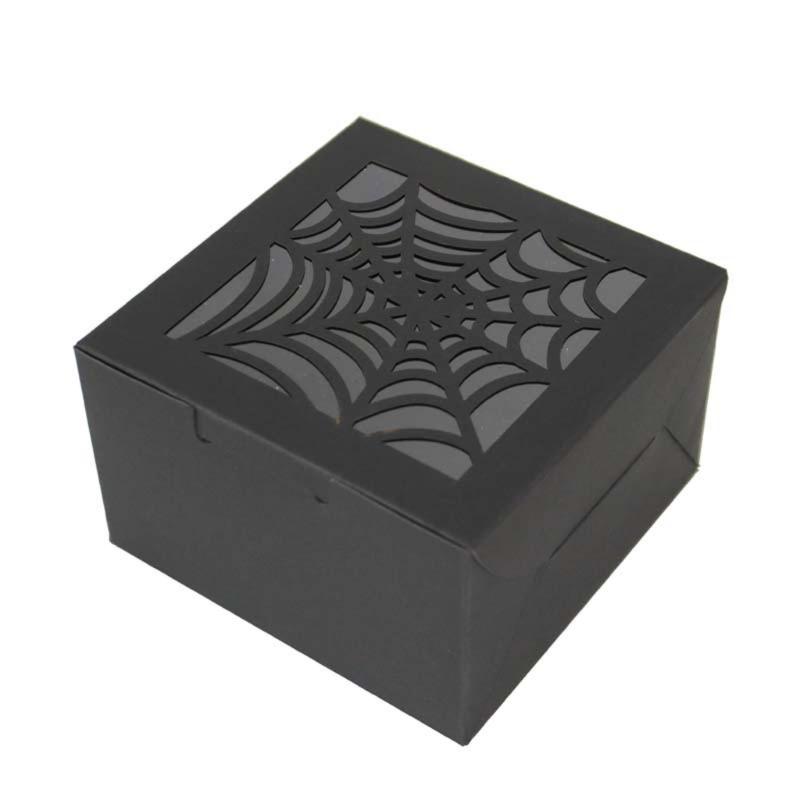 50pcs Halloween Candy Boxes Multifunction Organization Box Supplies for Wedding Birthday Holiday Gift Ornament