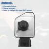 ACROPIX Mass Air Flow Sensor Replacement Fit for Nissan Pathfinder 22680-2J200 - Pack of 1 Black