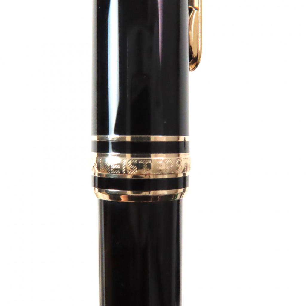 Excellent MONTBLANC Ballpoint pen Meisterstck Classic White Star Twist Type Used