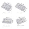 4 Pcs Bear Phone Keychain Molds DIY Pendant Jewelry Epoxy Resin Crafting Molds