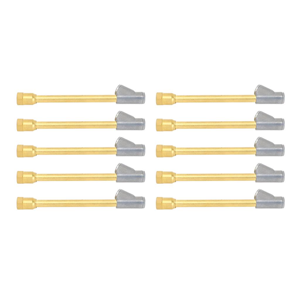 10 Jeu Mandrin à Air Double Tête 14in NPT Raccord 2 Voies Mandrin à Air Étendu avec Raccord Rapide pour