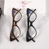 New Fashion Ins Vintage Cat Eye Reading Glasses Retro Leopard Women Lightweight +1.0+1.5+2.0+2.5~+4.0 Presbyopic Reading Glasses