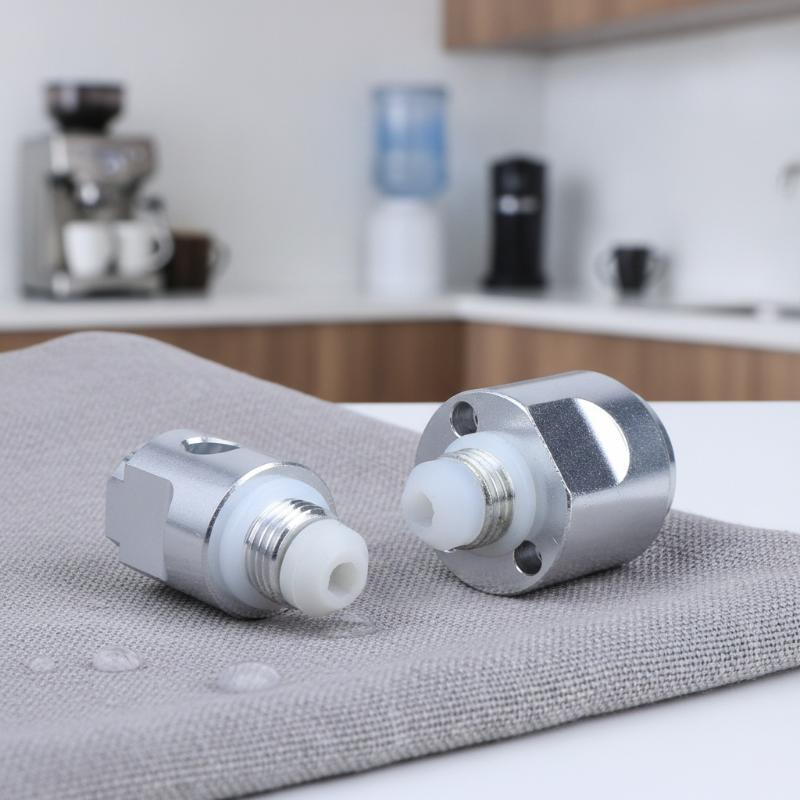 Uniwersalny Zawór Bezpieczeństwa do Kawiarki Moka, Aluminiowy Zawór Uwalniania Ciśnienia z Uszczelką Spożywczą do Ekspresów do Kawy Espresso