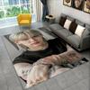 Kpop Felix Stray Kids Music star Carpet Rug for Playroom Bedroom Living Room Sofa Home Decor,kid Area Rug Non-slip Floor Mat