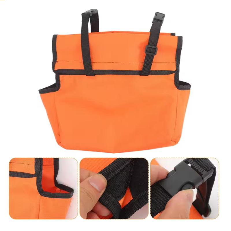 Folding Ladder Tool Storage Bag Versatile Durable Convenient Accessories Oxford Cloth Portable Ladder Hanging Bag for Workshop