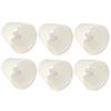 6PCS Nordic Simple Cloth Lamp Shades Art Decor Light Shade Lampshades for E14 Wall Lamp Chandelier