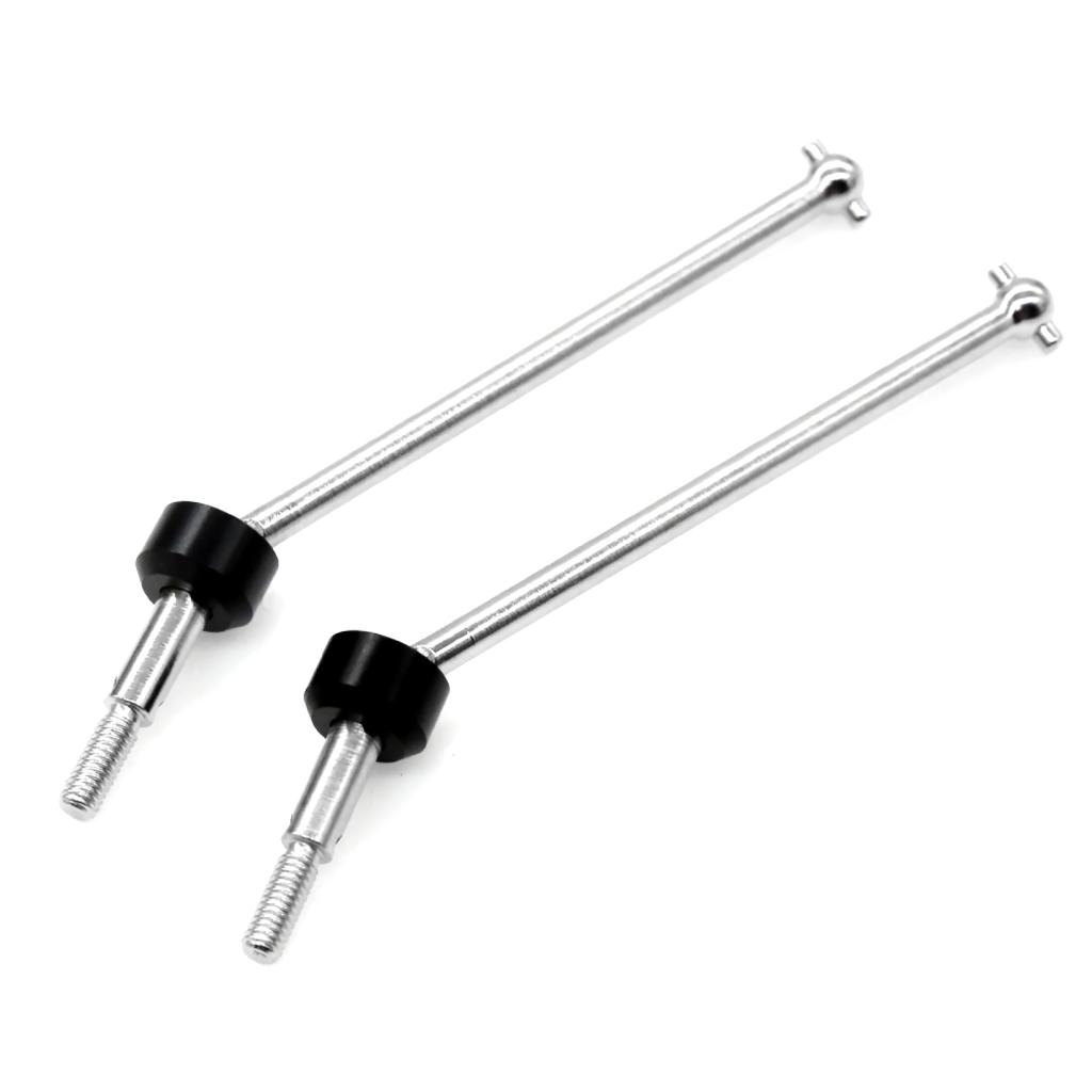 2Pcs/Set 1/10 RC Car Metal Front Wheel Drive Shaft Replacement Repair Parts For Wltoys 104001 1/10 RC Car Accessories